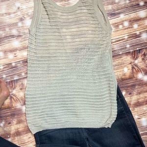 United Colors of Benetton Sleeveless Backless Sweater Top